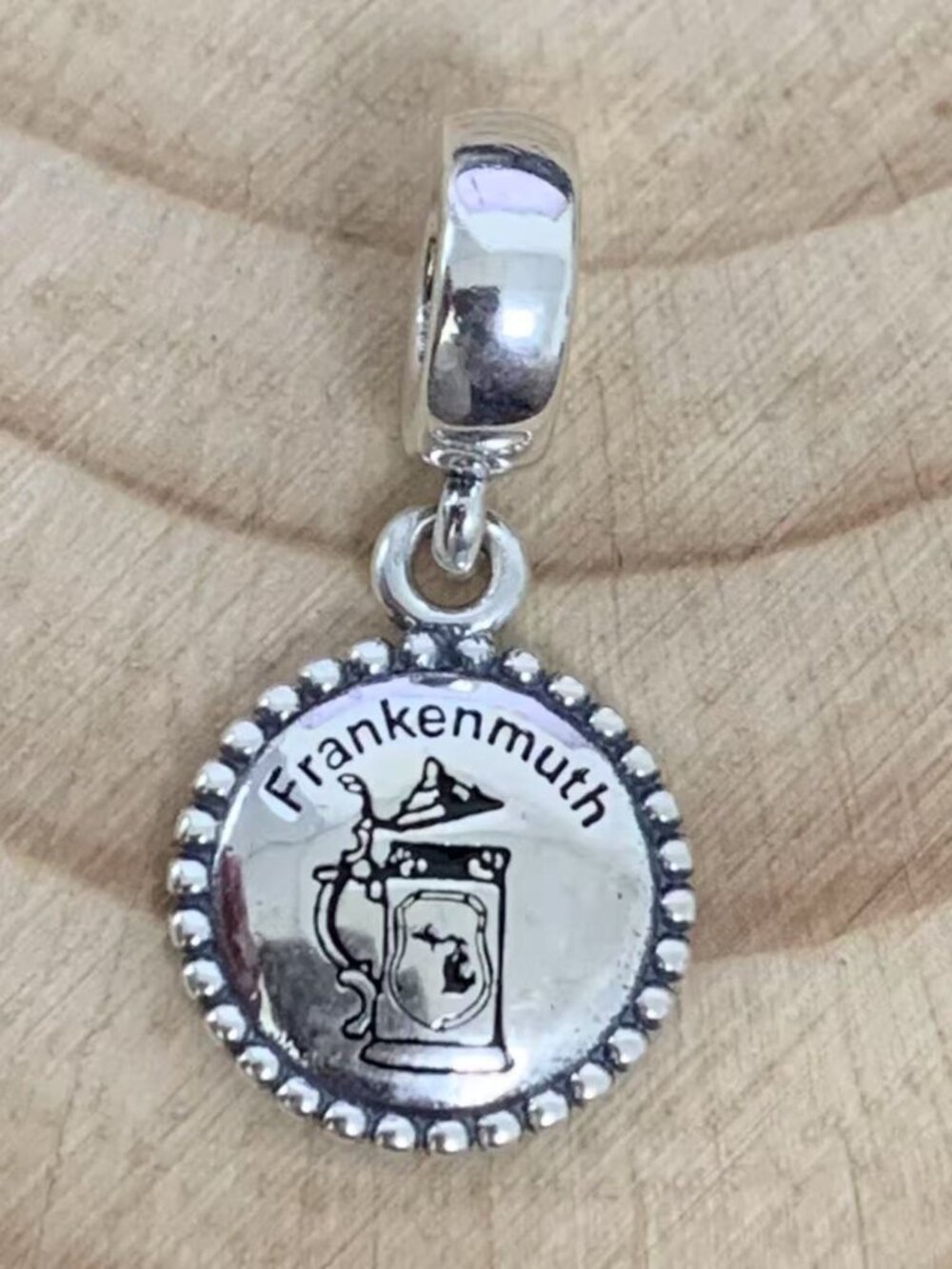 Pandora Frankenmuth Exclusive Charm, S925 Silver Jewelry